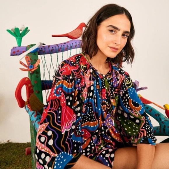 FARM Rio Multicolor Patterned Top - Picture 1 of 12